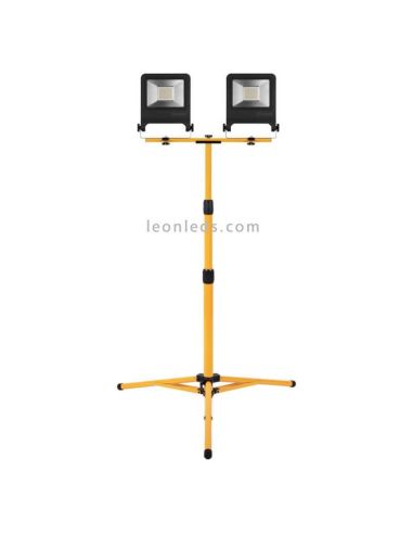 Protectores LED 2X50W con tripode WorkLight Tripod 2X50W 4000K | LeonLeds