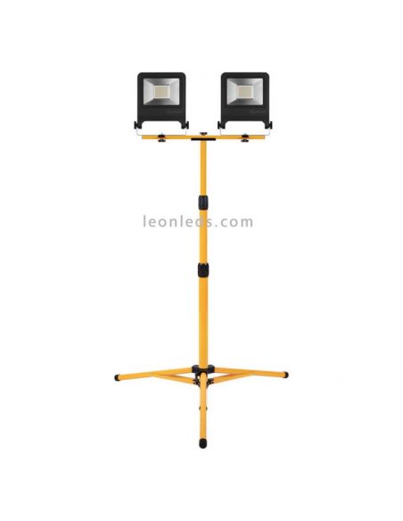 Protetores LED 2X50W com tripé WorkLight Tripé 2X50W 4000K | leonleds