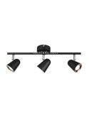 Regleta con 3 Focos LED orientable Toulouse Trio Lighting | LeonLeds Iluminación