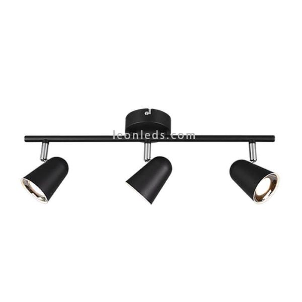 Regleta con 3 Focos LED orientable Toulouse Trio Lighting | LeonLeds Iluminación