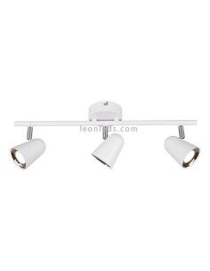 Regleta con 3 Focos LED orientable Toulouse Trio Lighting | LeonLeds Iluminación 2