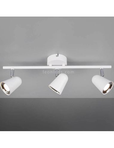 Regleta con 3 Focos LED orientable Toulouse Trio Lighting | LeonLeds Iluminación