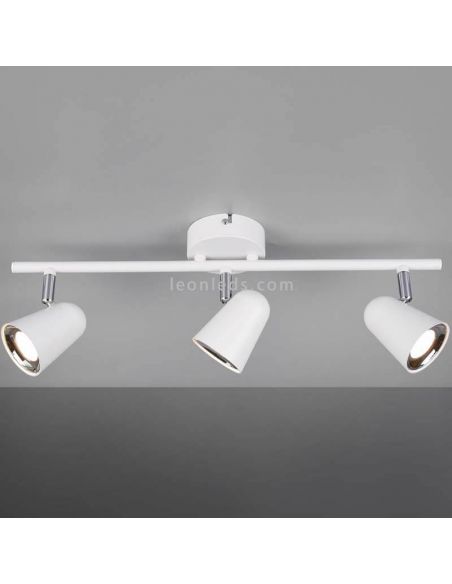 Regleta con 3 Focos LED orientable Toulouse Trio Lighting | LeonLeds Iluminación
