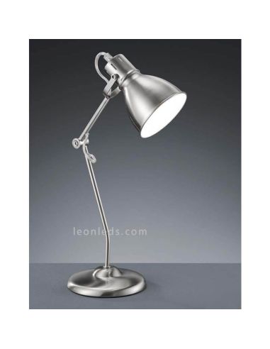 Lámpara de mesa Nickel Jasper de Trio Lighting | LeonLeds Iluminación