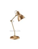 Lámpara de mesa Bronce Jasper | LeonLeds Iluminación