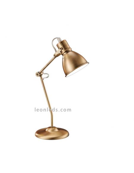 Lámpara de mesa Bronce Jasper | LeonLeds Iluminación