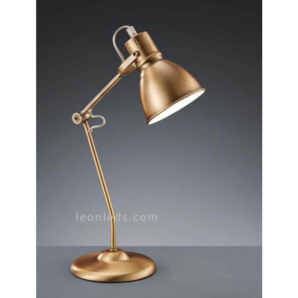Abajur Bronze Jasper da Trio Lighting | Leon Iluminação LED