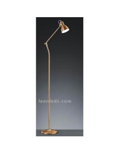 Lampadaire Ancien Bronze Jaspe 2