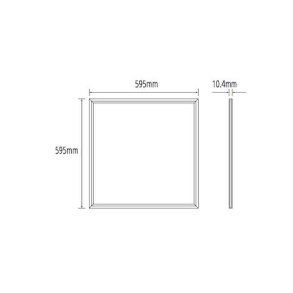 Dimensions Panneau LED spécial power | Panneau LED de puissance spécial | Éclairage LeonLeds