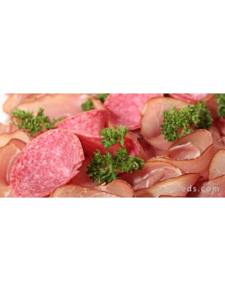 Panel LED 60X60Cm Alimentación 54W Fresh Carnes Rosadas