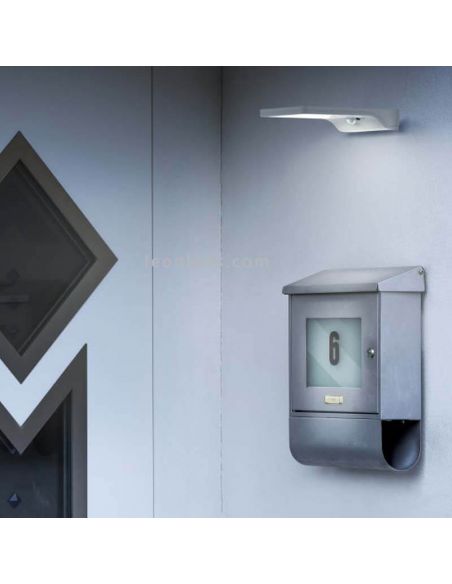Luminaria LED Solar exterior con sensor de movimiento