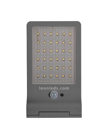 Lâmpada de parede LED solar com sensor de movimento para uso externo