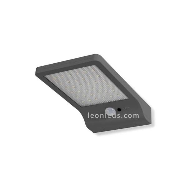 Lâmpada de parede LED solar com sensor de movimento para uso externo