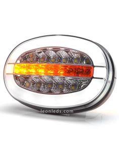 Faro delantero LED con luz de posición y luz diurna W206DDD