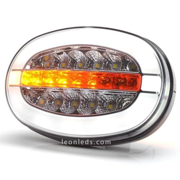 Faro delantero LED con luz de posición y luz diurna W206DDD