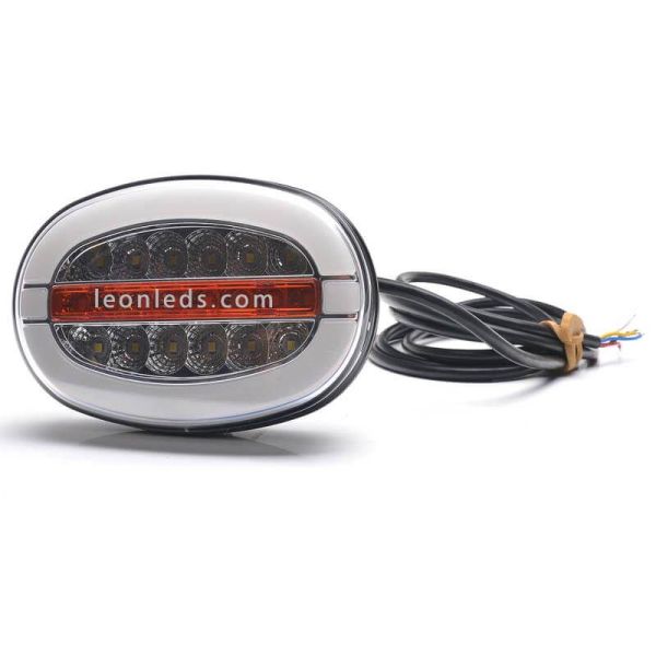 Faro delantero LED con luz de posición y luz diurna W206DDD
