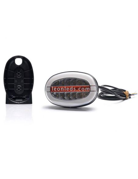 Faro delantero LED con luz de posición y luz diurna W206DDD