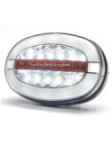 Faro delantero LED con luz de posición y luz diurna W206DDD