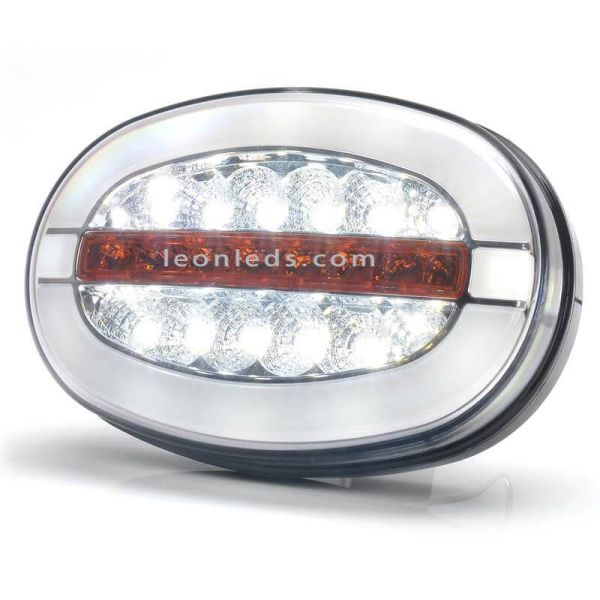 Faro delantero LED con luz de posición y luz diurna W206DDD