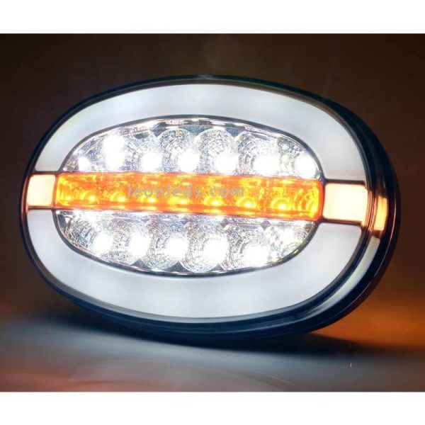 Faro delantero LED con luz de posición y luz diurna W206DDD