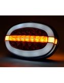 Faro delantero LED tractor con luz diurna W206DDD