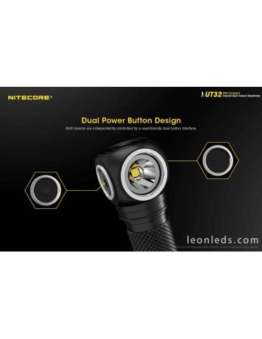 Linterna Frontal LED deporte Nitecore UT32 | LeonLeds Iluminación