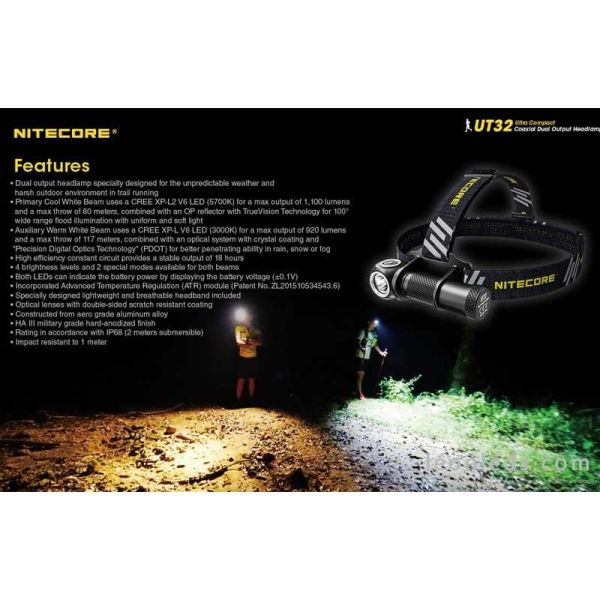 Linterna Frontal LED deporte UT32