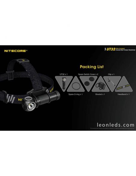 Linterna Frontal LED deporte UT32