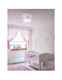 Plafón de techo Infantil Rosa Estrellas Moony
