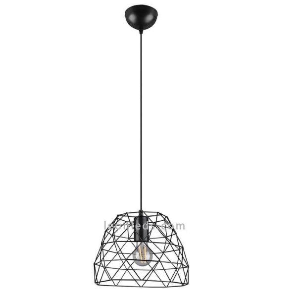 Lámpara de techo alambre negro Haval Trio Lighting | LeonLeds Iluminación