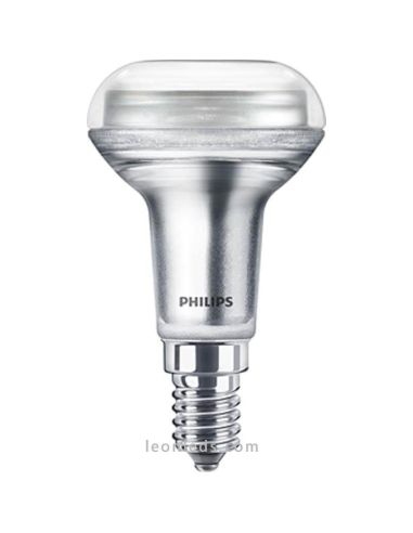 Lâmpada LED E14 4.3W R50 Regulável Philips CorePro | Leon Iluminação LED