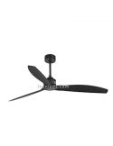 Ventilador de techo Negro Mate JustFan 32100 | LeonLeds Iluminación