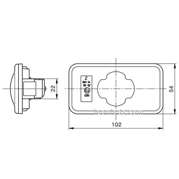 Piloto LED Ambar Volvo FL FH FM y Renault Euro 6 198740 Vignal | LeonLeds Iluminacion
