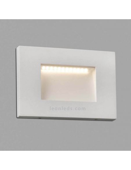 Farol LED retangular embutido Spark 1 branco by Faro Barcelona | Leon Iluminação LED