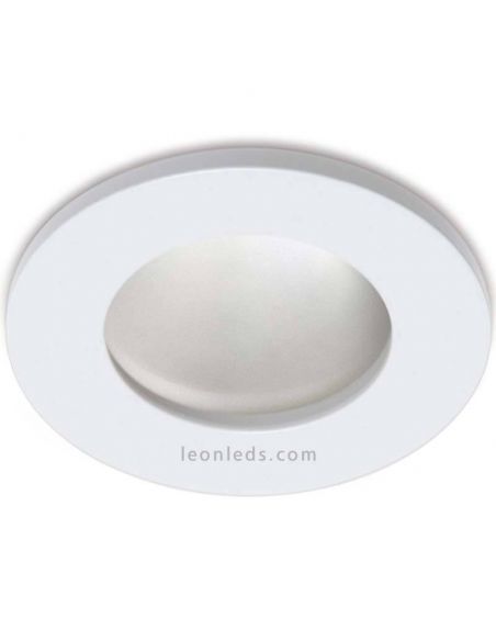 Empotrable estanco redondo mate Bath 12V Matt Blanco | LeonLeds Iluminación