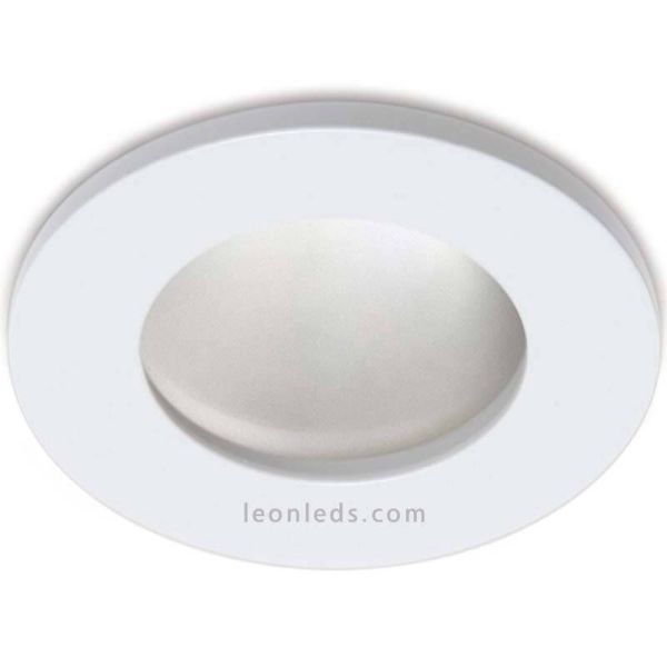 Empotrable estanco redondo mate Bath 12V Matt Blanco | LeonLeds Iluminación