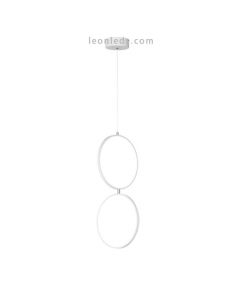 Branco Rondo Minimalista Lâmpada de teto LED | Leon Iluminação LED