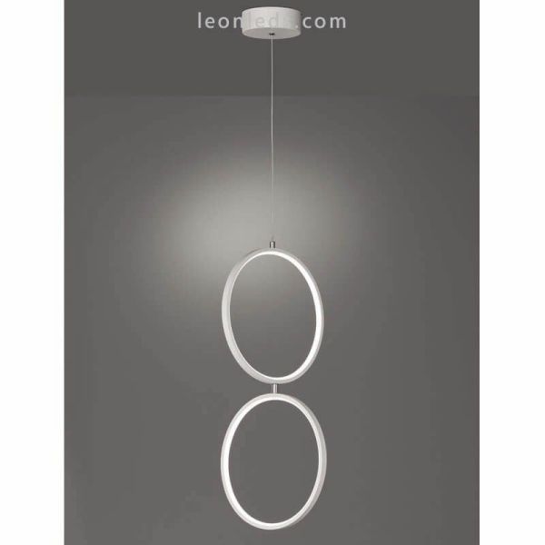 Plafonnier LED Rondo Minimaliste Blanc | Éclairage LeonLeds