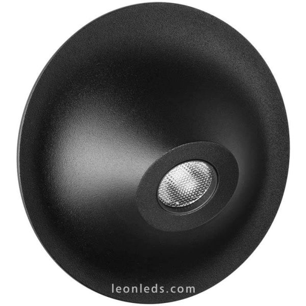 Bañador LED de pared Rhino Negro texturizado | LeonLeds Iluminación