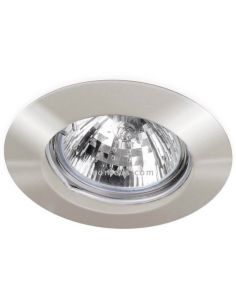 Aro empotrable redondo fijo Basic Fix Blanco | LeonLeds Iluminación 2