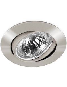 Aro orientable redondo Basic Tilt blanco | LeonLeds Iluminación 2