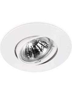 Aro basculante grande Basic Tilt Extra Blanco | Leonleds Iluminación
