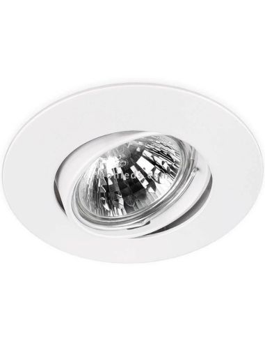 Aro basculante grande Basic Tilt Extra Blanco | Leonleds Iluminación