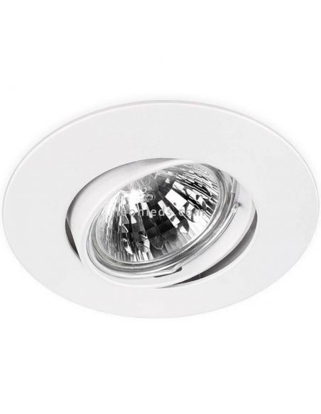 Aro basculante grande Basic Tilt Extra Blanco | Leonleds Iluminación