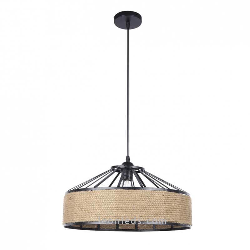 Lámpara colgante rustica | LeonLeds.com