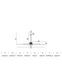 Dimensiones de techo Justfan 32100 | LeonLeds Iluminación