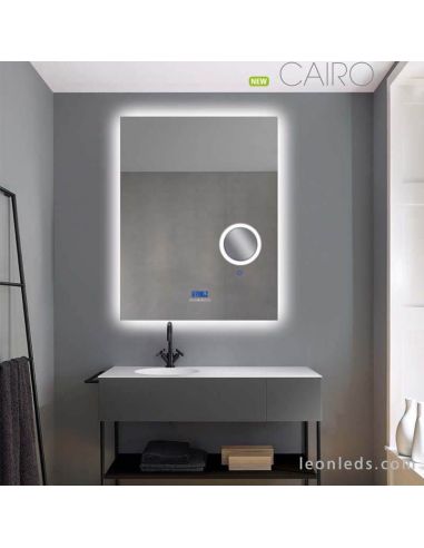 Espejo de baño Amanzi LED IP44 + tactil - ACB