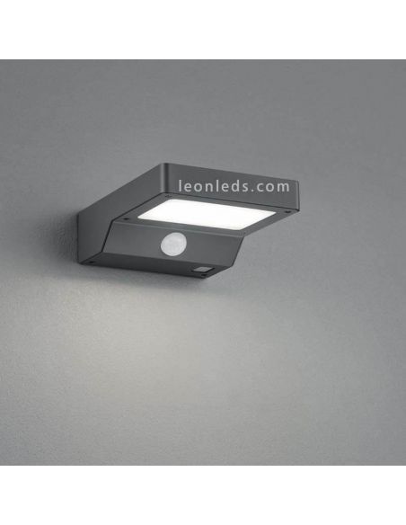 Aplique LED solar moderno con sensor de movimiento Fomasa | LeonLeds Iluminación