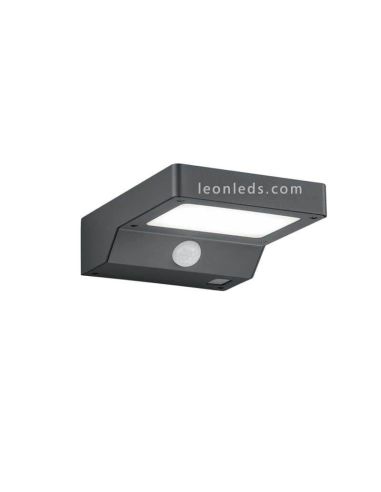 Aplique LED solar moderno con sensor de movimiento Fomasa | LeonLeds Iluminación