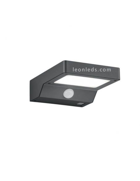 Aplique LED solar moderno con sensor de movimiento Fomasa | LeonLeds Iluminación